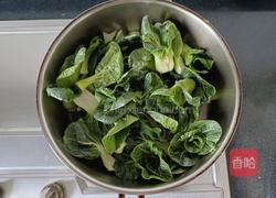 清炒宁夏青的做法图解3