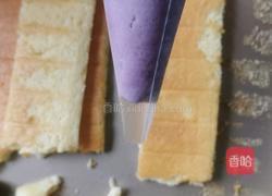 芋泥肉松蛋糕的做法图解12