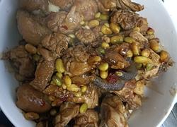 毛豆烧鸡