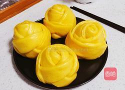 南瓜花卷的做法图解14