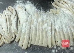 红薯叶肉丝汤面-神奇的面粉的做法图解8