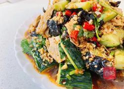 凉拌木耳黄瓜腐竹的做法图解14