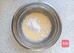 Illustration of how to make egg purple potato rolls 3