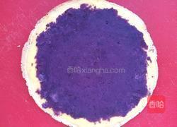 鸡蛋紫薯卷的做法图解6