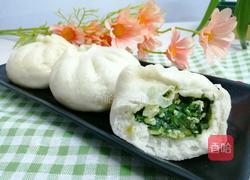 韭菜鸡蛋包子的做法图解12