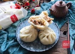 萝卜肉馅包子-神奇的面粉的做法图解17
