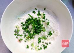 火腿肠鸡蛋葱香饼的做法图解5