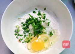 火腿肠鸡蛋葱香饼的做法图解6