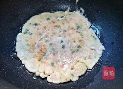火腿肠鸡蛋葱香饼的做法图解13