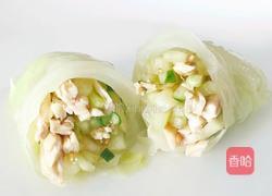 低脂低卡~包菜鸡丝卷的做法图解8