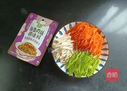  Fish-flavored shredded pork (vegetarian version) recipe 1