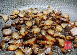 四季豆炒腊肉的做法图解7