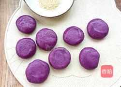 紫薯饼的做法图解12