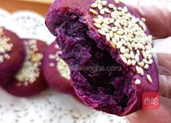 紫薯饼的做法图解18