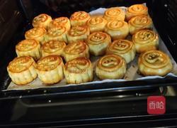 蛋黄豆沙馅月饼+五仁月饼的做法图解25