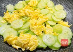 低脂低卡～黄瓜炒鸡蛋的做法图解6