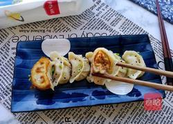 香菇胡萝卜肉馅水煎饺的做法图解19