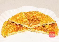 减脂餐～鸡蛋包菜饼的做法图解9