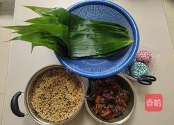 自制酱香排骨鲜粽子的做法图解6