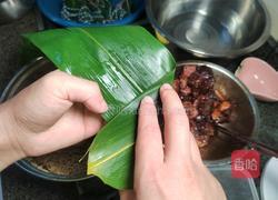 自制酱香排骨鲜粽子的做法图解7