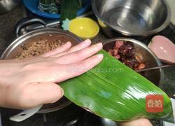 自制酱香排骨鲜粽子的做法图解11