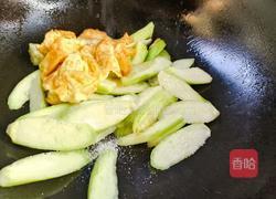 丝瓜鸡蛋汤面的做法图解5