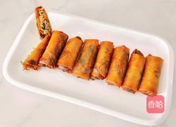 炸春卷的做法图解9