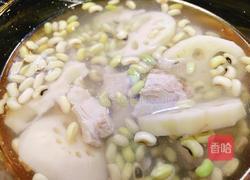 饭豆莲藕排骨汤的做法图解3
