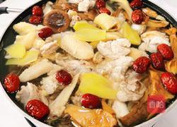 菌菇鸡汤的做法图解3