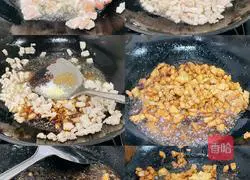 Illustration of how to make corn meat and paper siu mai 4