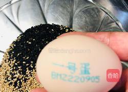 黑芝麻酥饼的做法图解6