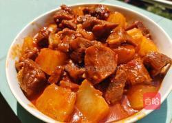 番茄炖萝卜牛腩的做法图解14