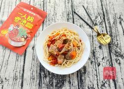 番茄牛肉烩意面的做法图解12