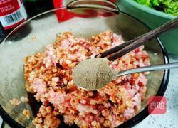 萝卜苗肉馅的做法图解4