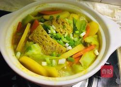 呷哺咖喱什锦砂锅的做法图解6