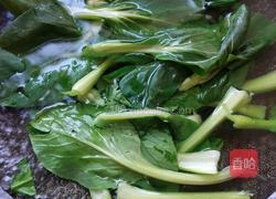 青菜鸡蛋汤的做法图解4