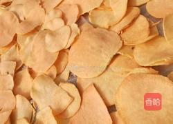 炸红薯片的做法图解3