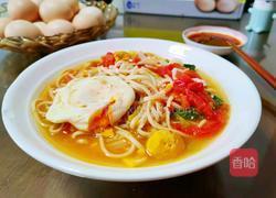 鲜蔬鸡蛋面的做法图解9