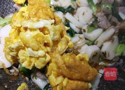 鸡蛋外婆菜炒年糕的做法图解12