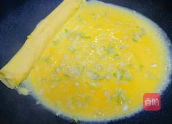 流心葱香厚蛋烧的做法图解4