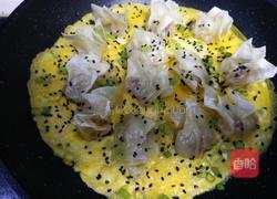 抱蛋煎馄饨的做法图解9