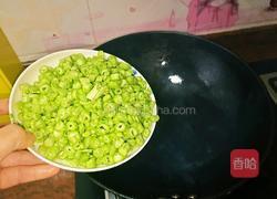 豆角炒鸡蛋的做法图解3
