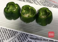 甜椒酿蛋的做法图解2