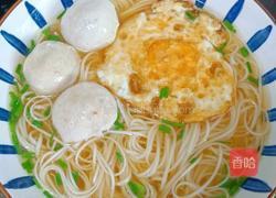 肉丸鸡蛋面的做法图解12