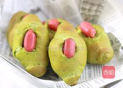 菠菜香肠小面包的做法图解18