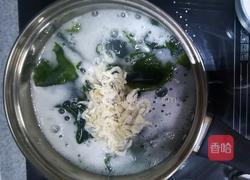 裙带海米鸡蛋汤(五分钟搞定的快手汤)的做法图解4