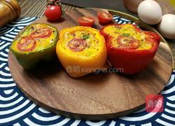烤鸡蛋彩椒杯的做法图解13