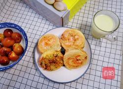 虾仁蔬菜鸡蛋饼的做法图解11