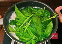 肉沫菠菜鸡蛋汤的做法图解9