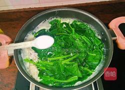 肉沫菠菜鸡蛋汤的做法图解10